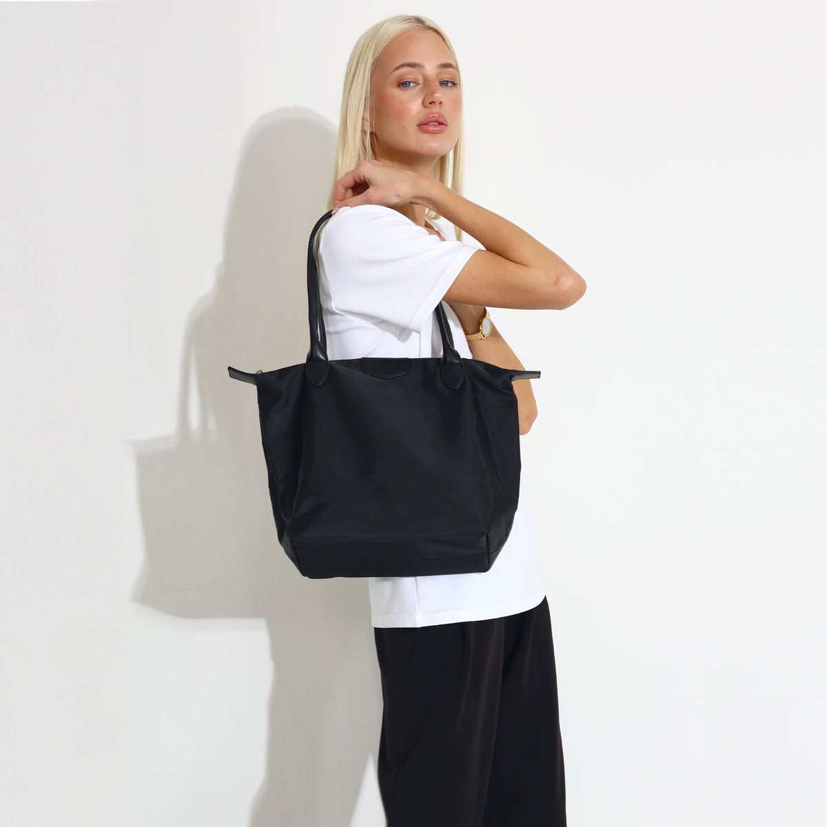 Lightweight nylon tote hotsell