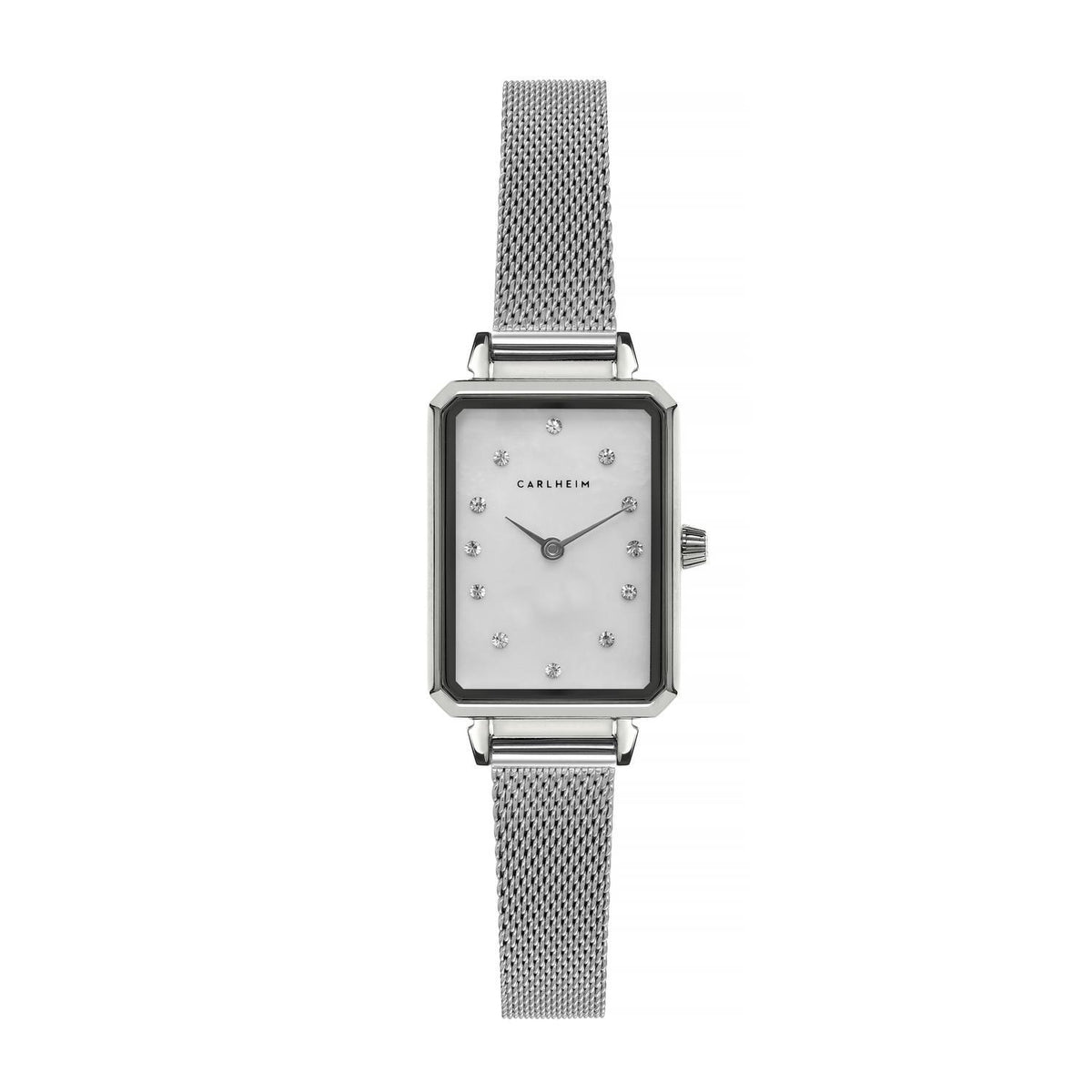 Women's watches - Mila 26x20mm Silver (Mop White) Stainless steel ...