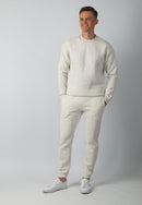 Hudson Branded Sweatshirt (Marl White)