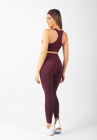 Serenita Sports bra (Burgundy)