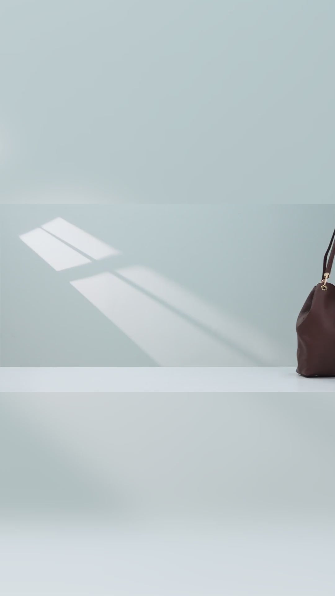 Stella Genuine Leather Handbag (Brown)
