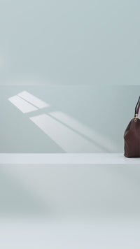 Stella Genuine Leather Handbag (Brown)